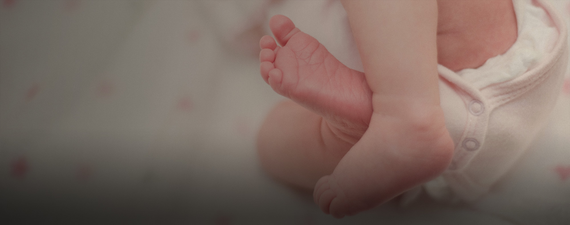 a baby's feet