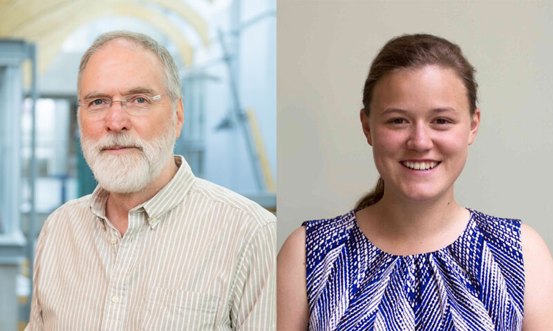 Two headshots are pictured side by side. To the left is Dr. James Piret, and to the right Dr. Alina Kunitskaya.